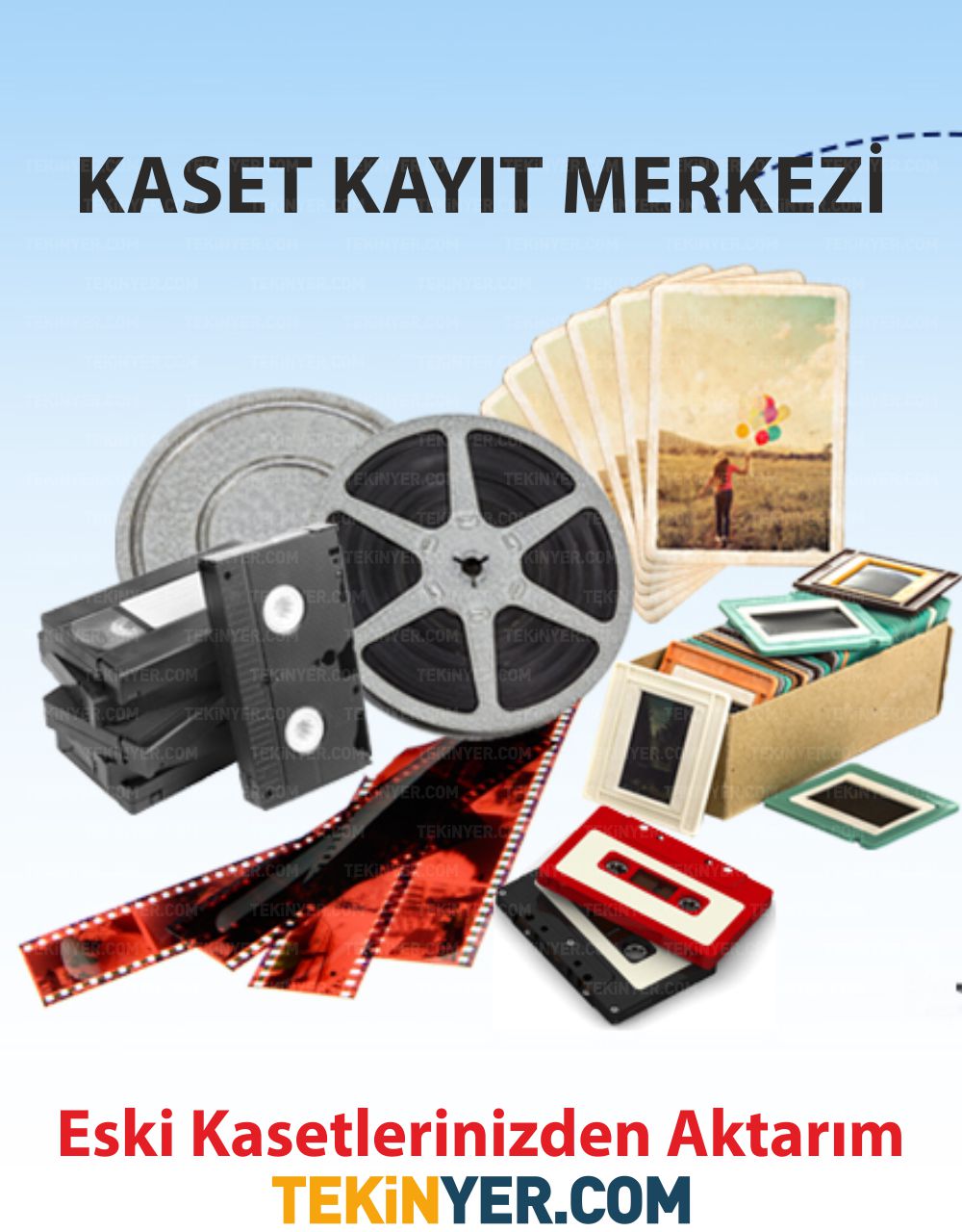 Video Kasetten DVD ye Kayıt Eski Kaset Görüntü ve Ses Aktarımı